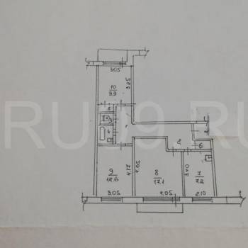 Продается 3-х комнатная квартира, 67 м²