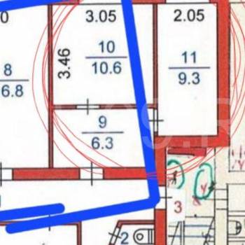 Продается 2-х комнатная квартира, 26 м²