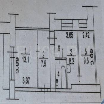 Продается 2-х комнатная квартира, 43 м²