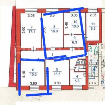 Продается 1-комнатная квартира, 19 м²