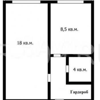 Продается 1-комнатная квартира, 38 м²