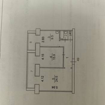 Сдается 2-х комнатная квартира, 74 м²