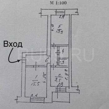 Продается 2-х комнатная квартира, 48 м²