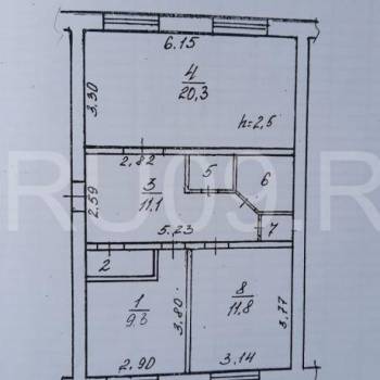 Продается 2-х комнатная квартира, 59 м²