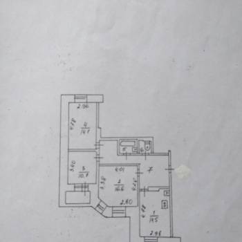 Продается 3-х комнатная квартира, 76,7 м²