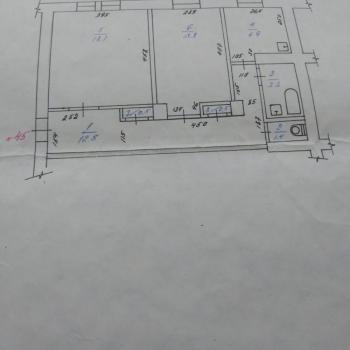 Продается 2-х комнатная квартира, 56,9 м²
