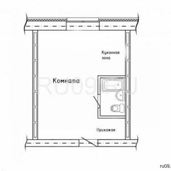 Продается 1-комнатная квартира, 28 м²