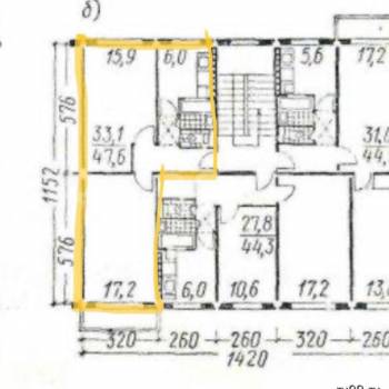 Продается 2-х комнатная квартира, 47 м²