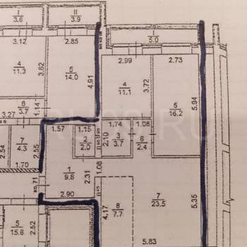 Продается 3-х комнатная квартира, 76 м²