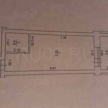 Продается 1-комнатная квартира, 38 м²