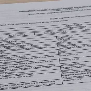 Продается Участок, 600 м²