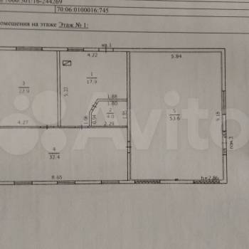 Продается 3-х комнатная квартира, 130,8 м²