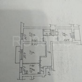 Продается 3-х комнатная квартира, 64 м²