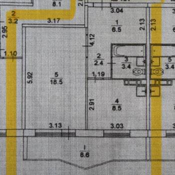 Продается 1-комнатная квартира, 39 м²