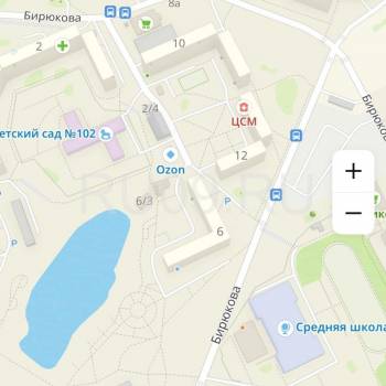 Продается 2-х комнатная квартира, 52 м²