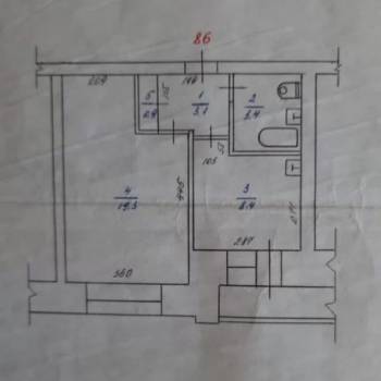 Продается 1-комнатная квартира, 35,1 м²