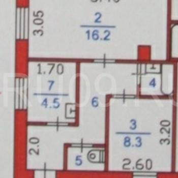 Продается 3-х комнатная квартира, 287 м²