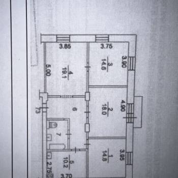 Продается Многокомнатная квартира, 95,2 м²