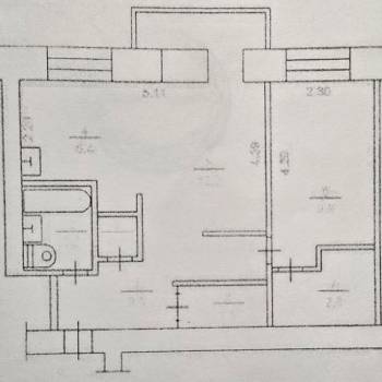 Продается 2-х комнатная квартира, 41 м²