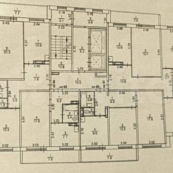 Продается 2-х комнатная квартира, 56,3 м²