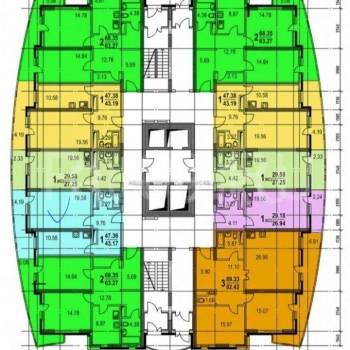 Продается 1-комнатная квартира, 47 м²