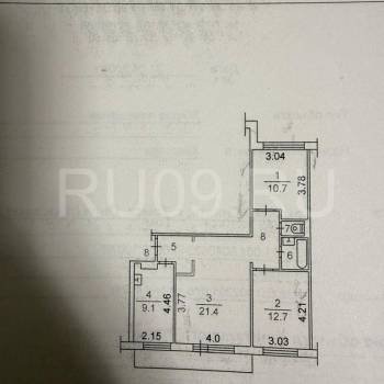 Сдается Многокомнатная квартира, 65 м²