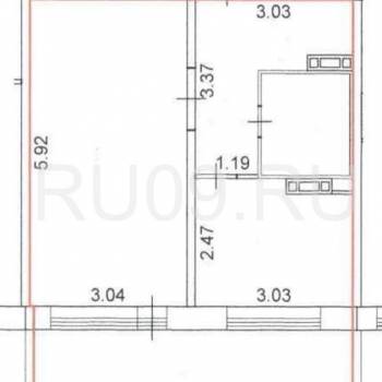 Продается 1-комнатная квартира, 35 м²