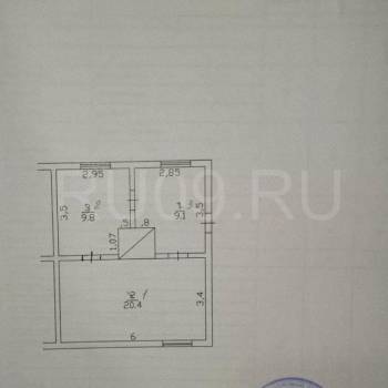Продается 2-х комнатная квартира, 39 м²