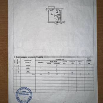 Продается 1-комнатная квартира, 30,4 м²