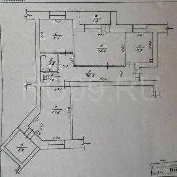 Продается 3-х комнатная квартира, 65 м²