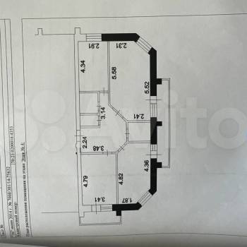 Продается 3-х комнатная квартира, 94,6 м²