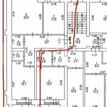 Продается 2-х комнатная квартира, 67 м²