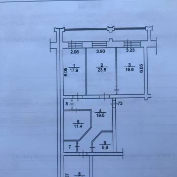 Продается 3-х комнатная квартира, 143 м²