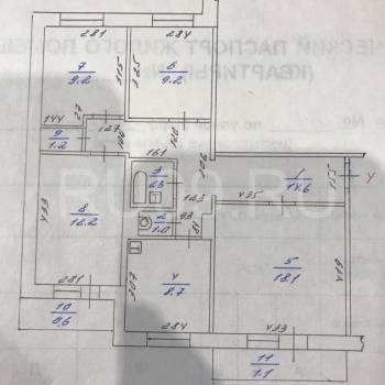 Продается Многокомнатная квартира, 78 м²