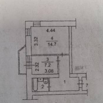 Сдается 1-комнатная квартира, 34 м²