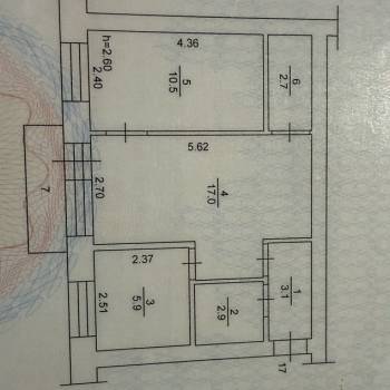 Продается 2-х комнатная квартира, 42,9 м²