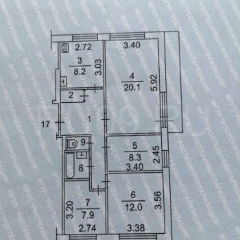 Продается Многокомнатная квартира, 71 м²