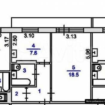 Продается 1-комнатная квартира, 37,4 м²