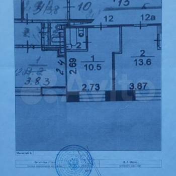 Продается 1-комнатная квартира, 13 м²