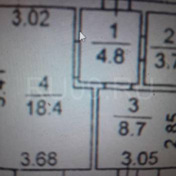 Сдается 1-комнатная квартира, 38 м²