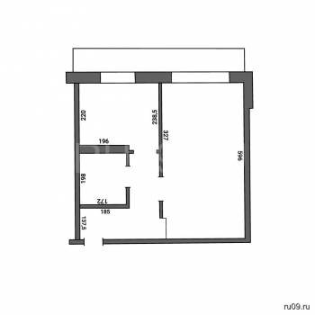 Продается 1-комнатная квартира, 37 м²