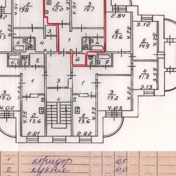 Продается 1-комнатная квартира, 49 м²