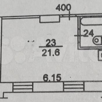 Продается 1-комнатная квартира, 24,7 м²