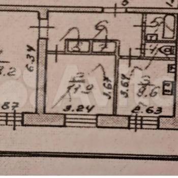 Продается 2-х комнатная квартира, 53,9 м²