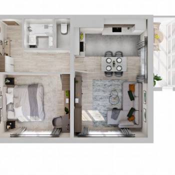 Продается 2-х комнатная квартира, 53,6 м²