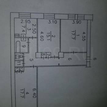 Продается 3-х комнатная квартира, 80 м²