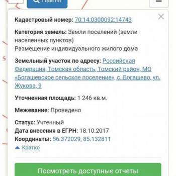 Продается Участок, 1250 м²