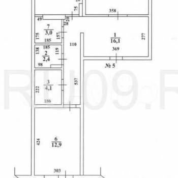 Продается 3-х комнатная квартира, 70 м²