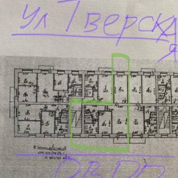 Продается 3-х комнатная квартира, 57 м²