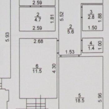 Продается 1-комнатная квартира, 47,3 м²